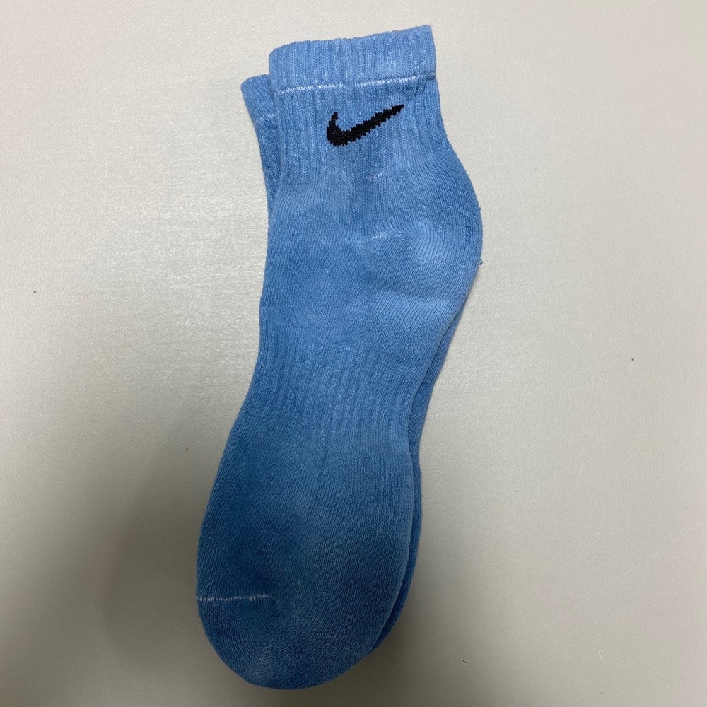 NWOT Men’s Custom Tie Dye Nike Ankle Socks